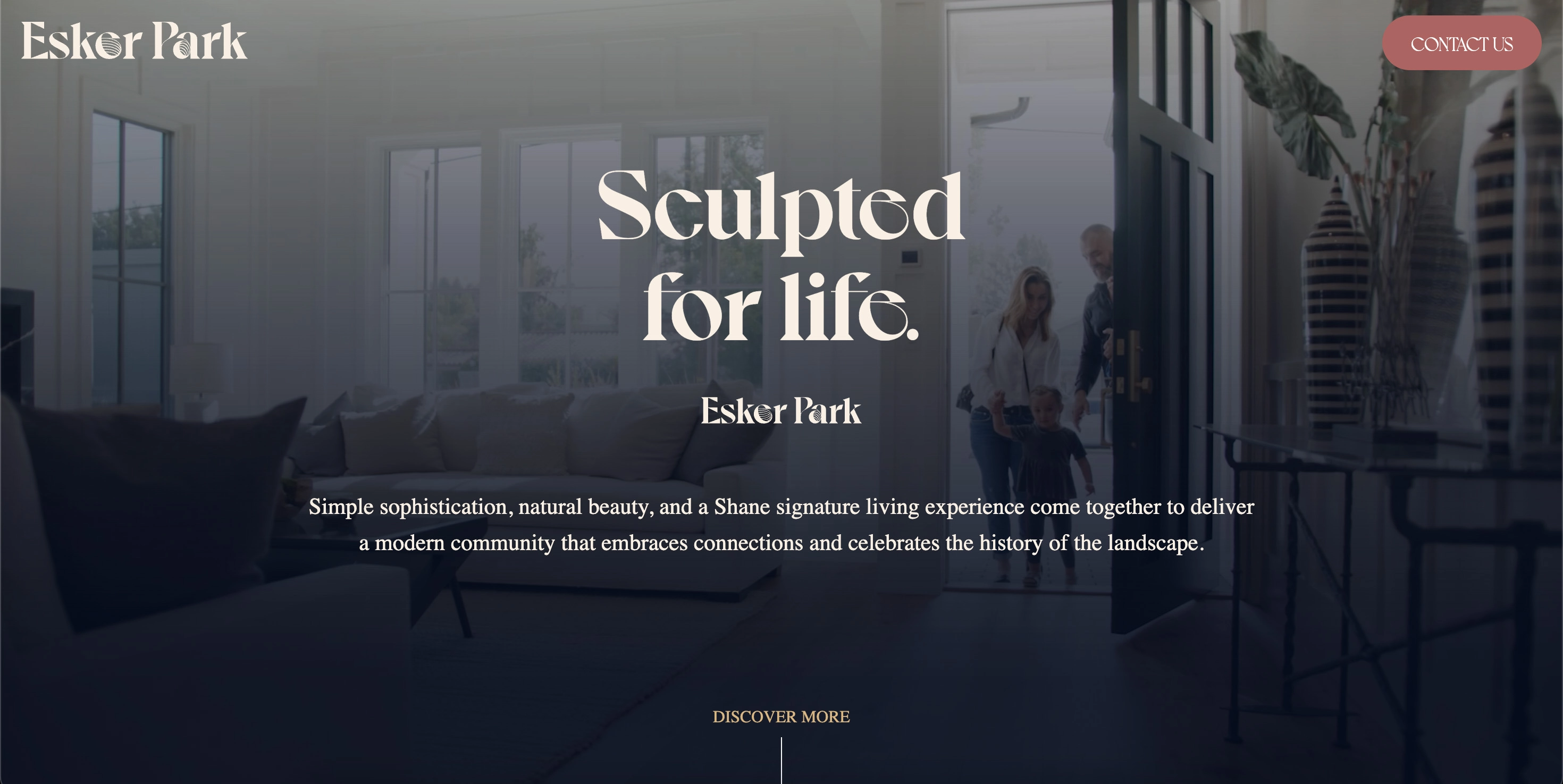 Esker Law Website screenshot image